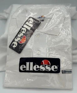 Polo ellesse para hombre - Blanco - Talla XL - ¡Nuevo con etiquetas en embalaje! - Imagen 1 de 2