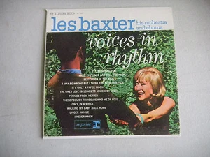 LES BAXTER voices in rhythm cardboard 45 company picture sleeve only 45 - Picture 1 of 2
