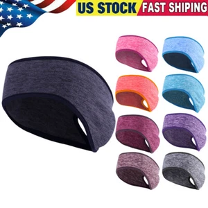 Winter Warm Headbands Moisture Wicking Head Band Yoga Sports Hairband for Women - Picture 1 of 29