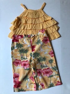 Juego de 2 piezas de pantalones vintage para niñas Gymboree talla 12-18 meses - Imagen 1 de 2
