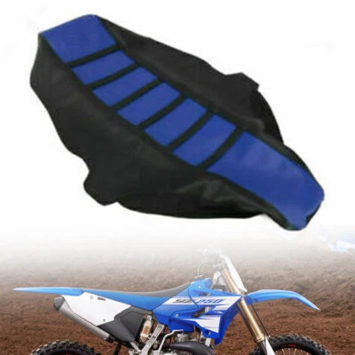 Ribs Gripper Soft Seat Cover Durable Rubber Fit For Yamaha YZ125 YZ250 02-2017 - Image 1 of 4