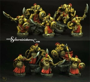 Scibor Miniatures 28mm SFSpartan Warriors 10 figures (10) New - Picture 1 of 1