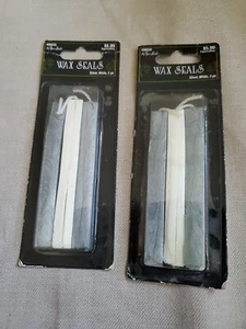 Lotto 2 Confezioni Cera Sigillante (bianco/argento) Totale 6 Bastoncini - Foto 1 di 5