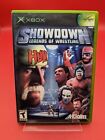 En caja Legends of Wrestling: Showdown (Microsoft Xbox, 2004)