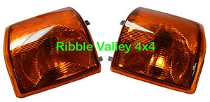 LAND ROVER DISCOVERY 1 LH & RH FRONT INDICATOR LAMPS XBD100770 & XBD100760 - Picture 1 of 2