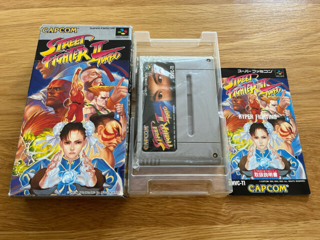 Street Fighter 2 Turbo Hyper Fighting - Box Traduzido (snes)