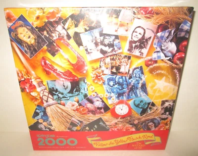 The Wizard of Oz - Follow the Yellow Brick Road - Springbok 2000 pc Puzzle NEW - Image 1 of 3