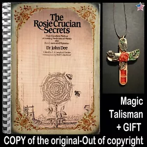 Antique Book Magic Rosicrucian Secret Alchemy Occult Esoteric Rare Manuscript of - Picture 1 of 24