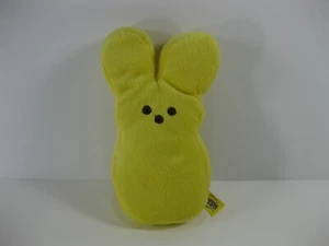 PEEPS EASTER CANDY Yellow Bunny 6" Plush Bean Bag Bottom Stuffed Toy SMALL - Picture 1 of 4