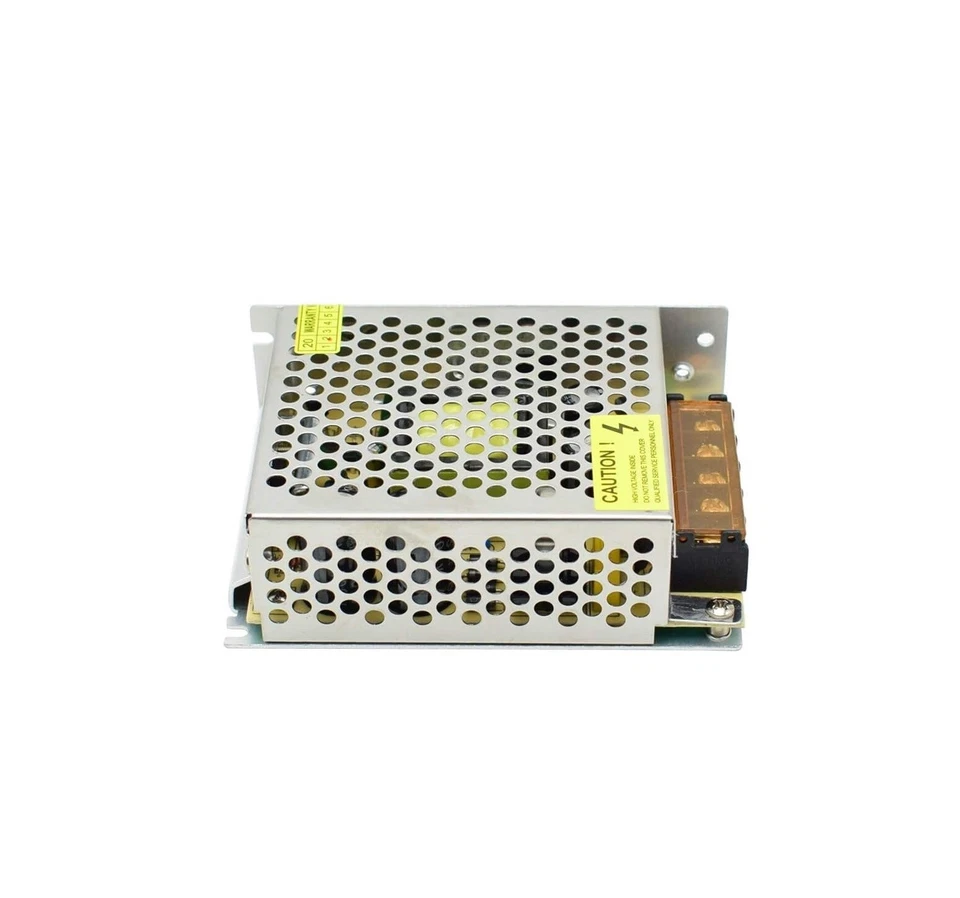 Alimentatore 5A Da 60W Stabilizzato Per Strisce Led Con Protezione Sovraccarico - Immagine 1 di 4