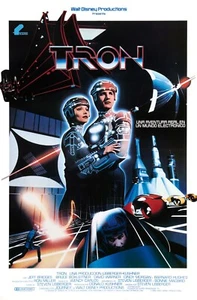Póster de la película Tron - 11 x 17 pulgadas - Jeff Bridges - estilo español - Imagen 1 de 1