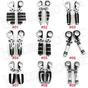 1-1/2" 1.5 inch Motorcycle Engine Guard Highway Foot Pegs for Harley-Davidson - Picture 1 of 33