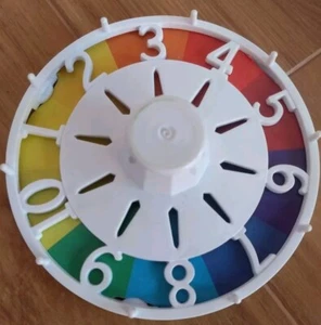 Vintage Milton Bradley GAME OF LIFE Replacement Spinner Dial Only White Plastic - Picture 1 of 3