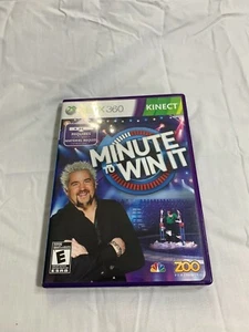 Xbox 360 Minute To Win It, Manual Included, (CJ16) - Picture 1 of 7