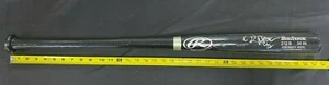 AUTO HAND SIGNED ROBERTO ALOMAR BASEBALL BAT PADRES/WHITE SOX/INDIANS JSA/COA - Picture 1 of 6