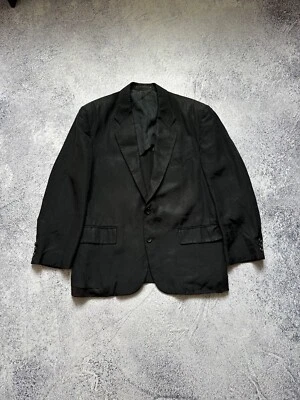 Archive Comme Des Garcons Distressed Black Blazer Mens Size S Rare! Japan Style - Image 1 of 4