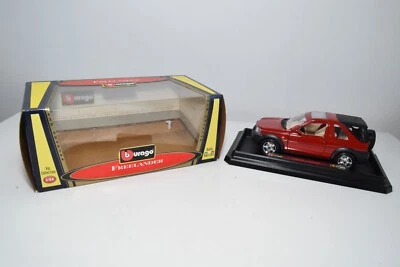 B63 1:24 BBURAGO BURAGO LAND ROVER FREELANDER ROSSO NUOVO CON SCATOLA - Immagine 1 di 4