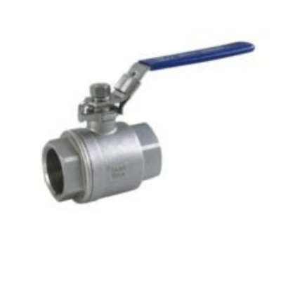 1-1/4” Inch Ball Valve Full Port 316 Stainless Steel 2PC Design 2000 WOG - Image 1 of 2