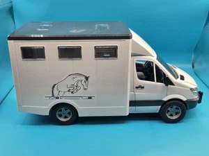 Bruder Germany Mercedes Benz Sprinter Animal Transporter Toy Car Model Horse - Picture 1 of 12