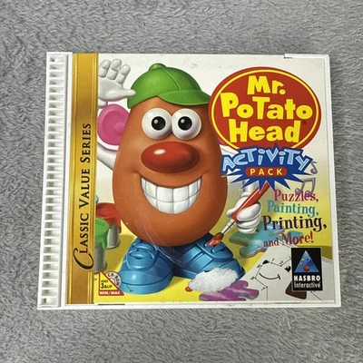 CD ROM Mr Potato Head Activity Pack Classic Value Series Hasbro Win/Mac 1997 - Image 1 of 4