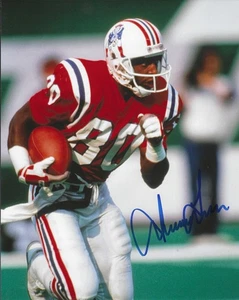 Former New England Patriots WR Irving Fryar Autographed 8x10 W/SportsWorld COA - Picture 1 of 2
