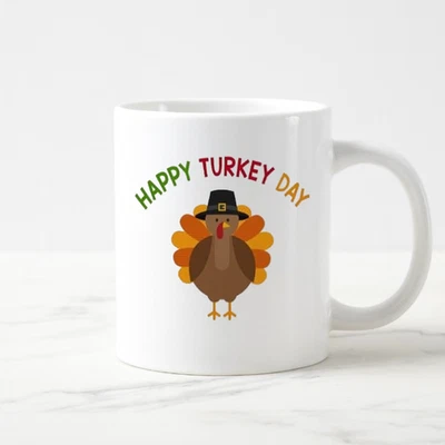 Taza Feliz Acción de Gracias Festivo Otoño Taza de Café Perfecto Regalo de Vacaciones para Familia Foto 1 de 2