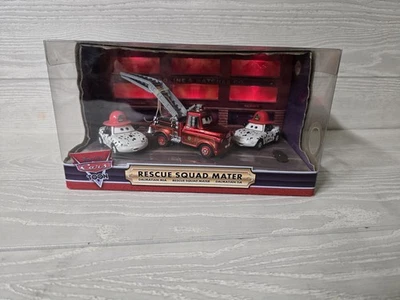 DISNEY PIXAR CARS SDCC RESCUE SQUAD MATER tested 3 PACK SAVE 6% GMC - Image 1 of 4