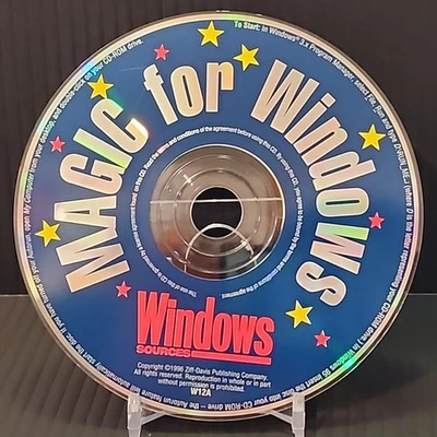 Vintage 1996 Windows Sources Magic For Windows CD-ROM - Image 1 of 2