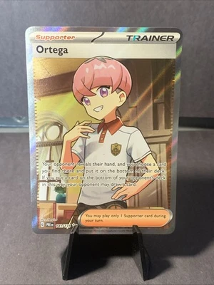 Pokemon TCG Ortega #141/131 Pokemon Prismatic Evolutions Full Art Ultra Rare NM - Image 1 of 2