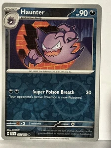 Haunter Reverse Holo 103/162 SV05: Temporal Forces NM Pokemon Fast Ship - Picture 1 of 2