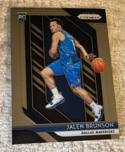 2018-19 Panini Prizm Jalen Brunson #250 Rookie Card RC Mavericks-Knicks - Bild 1 von 2