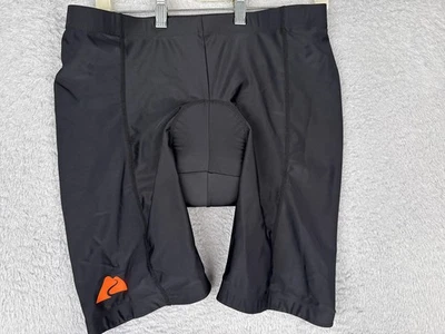 Ozark Trail Cycling Bike Shorts Mens Large XL Black Padded Chamois 32-36 Waist - Image 1 of 4