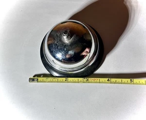 Tischklingel mit Metallplatte Ding Ding Service Anrufklingel - Bild 1 von 2