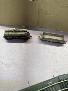 Ho Scale 1800’s 30ft Log / Flat Cars . DM&N , NWTC With Realistic Log Load - Picture 1 of 11