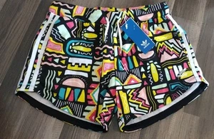 Adidas Girls Multi Color Shorts Size Large (14) NEW - Picture 1 of 6