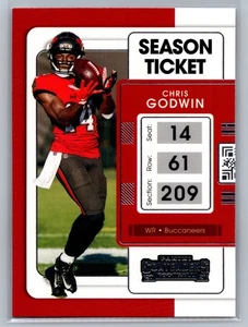 Panini Contenders #94 2021 Chris Godwin - Imagen 1 de 2