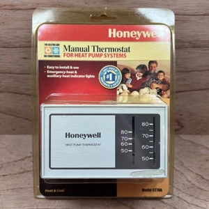Honeywell Heat Pump Manual Thermostat CT70A Heating AC Unit New Old Stock Sealed - Picture 1 of 6
