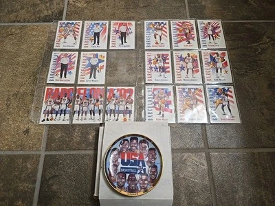 SkyBox Ball-Barcelona 1992 EE. UU. Dream Team 17 cartas con "Los 10 primeros elegidos" ¡Como nuevo! Foto 1 de 4