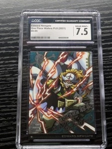 CGC 7.5 Edward Newgate One Piece Wafer Card Pt.8 (2021) #8-05 - Picture 1 of 2