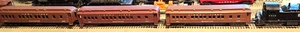 Lionel 6220 BELL RINGER WITH 3 2628 MANHATTAN PULLMANS IN GOOD COND. - Picture 1 of 16