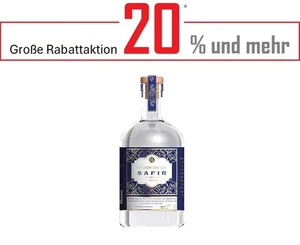 Safir - Premium - London Dry Gin  - 40,0% vol  - 0,5 Liter - Bild 1 von 2