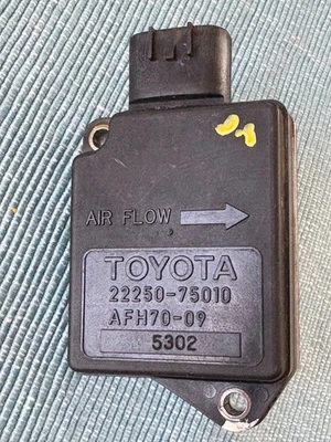 95-97 Toyota Tacoma Truck 2.4L 2.7L Mass Air Flow Sensor 22250-75010 OEM - Image 1 of 3