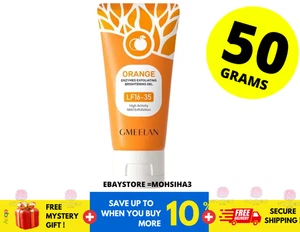 GMEELAN Orange Enzyme Gel 50g – Gentle Face Exfoliating Scrub for Brightening - Picture 1 of 14