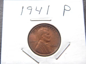 1941 (P) Lincoln Penny - Bild 1 von 3