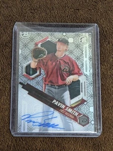 2018 BOWMAN HIGH TEK AUTO PAVIN SMITH DBACKS - Picture 1 of 1