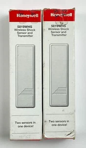 Honeywell 5819WHS Wireless Shock Sensor and Transmitter Set of 2 - Picture 1 of 6