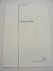 NOS B&O BANG & OLUFSEN ML-MCL KONVERTER BESITZERANLEITUNG BENUTZERANLEITUNG - Bild 1 von 3