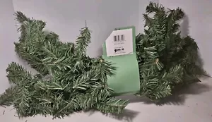 Canadian Pine Artificial Christmas Garland Green 9' Ft x 8 Inches By Darice New - Picture 1 of 5