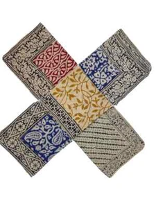 Bandana Set of 5 Organic Cotton Bandana Scarf, Neckerchiefs, Cowboy Bandana - Picture 1 of 9