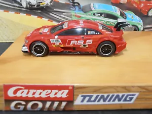 Carrera GO!!! Audi A5 RSR DTM M.Molina Tuning :Rennmotor Haftreifen Magnet Achse - Bild 1 von 6